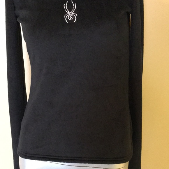 SPYDER | SHIMMER BUG HALF ZIP T-NECK - Picture 5 of 10